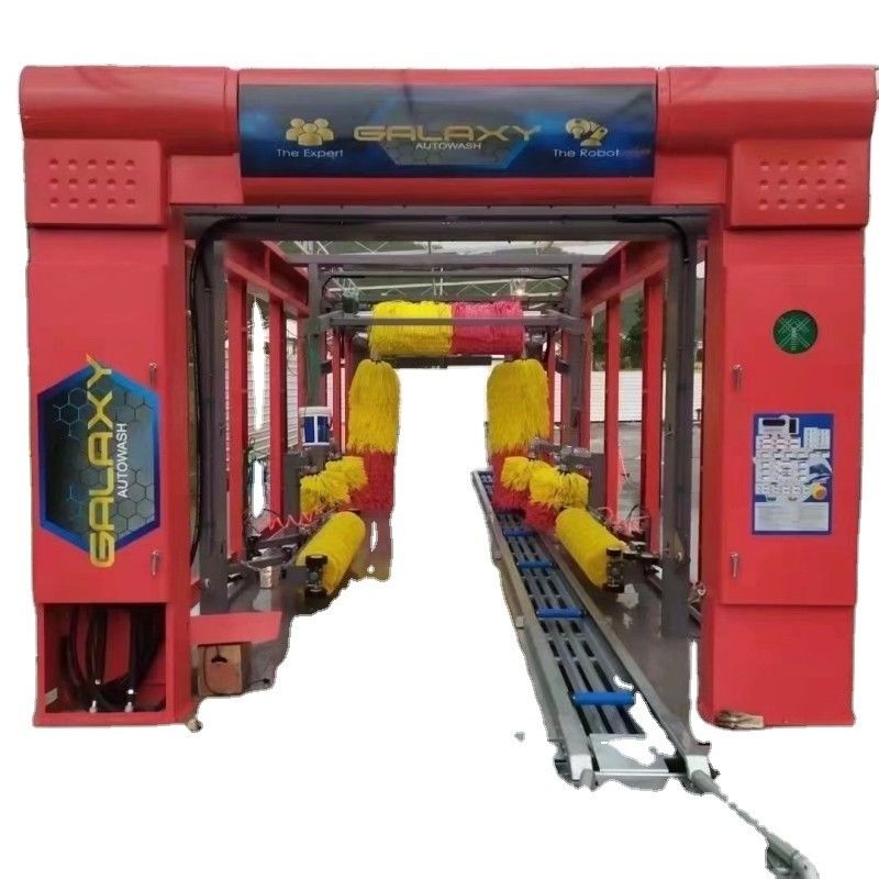 Machine à laver automatique express tunnel pour les stations-service Logo personnalisé en Slovénie