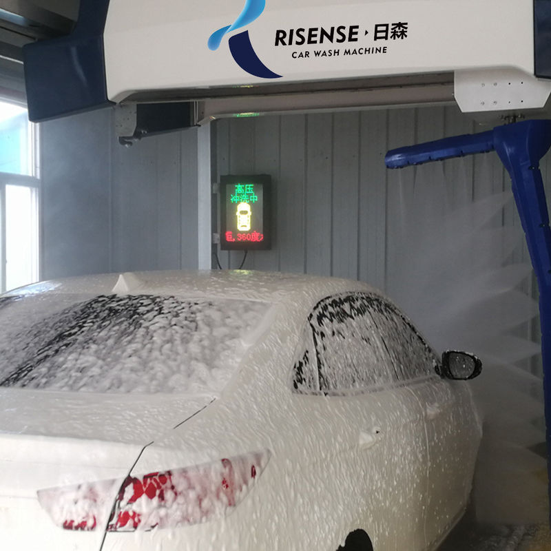 Dites au revoir au lavage manuel de voiture avec Risense 360 Plus