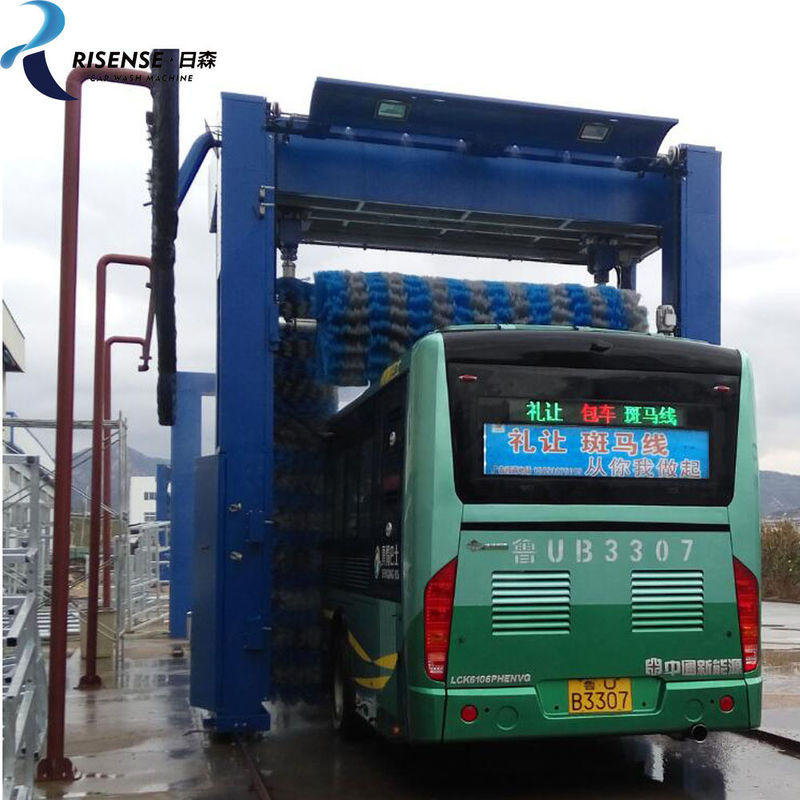 CB-730 Portail de mousse de bus ou de camion usine de lavage avec brosse sèche-air