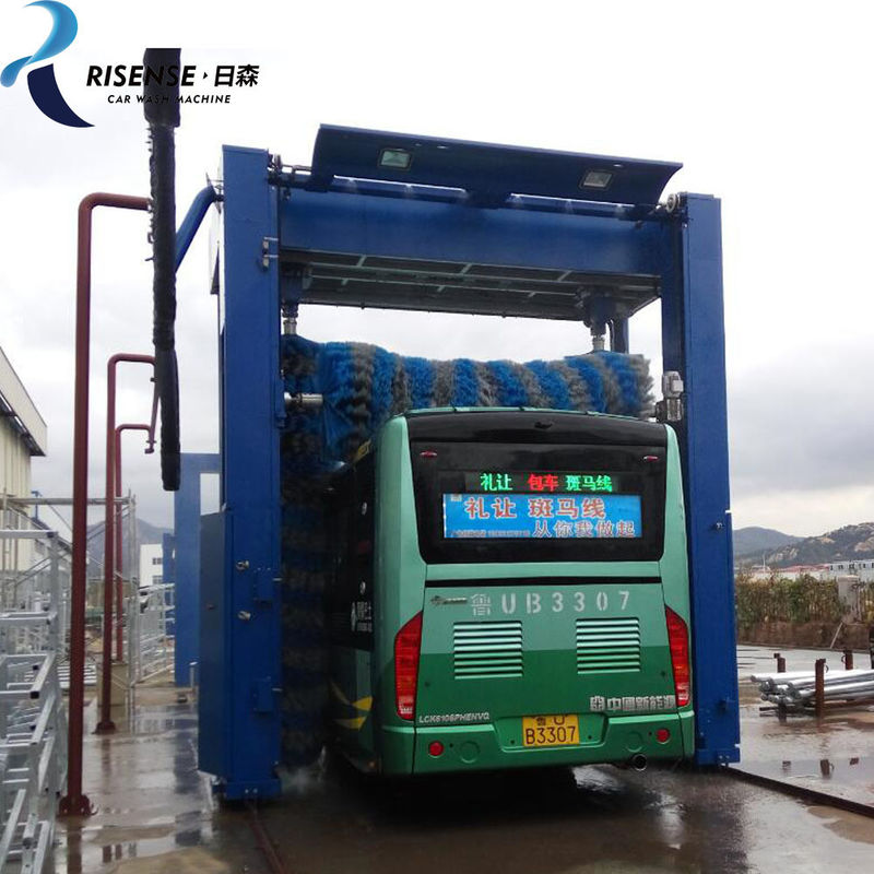 CB-730 Portail de mousse de bus ou de camion usine de lavage avec brosse sèche-air