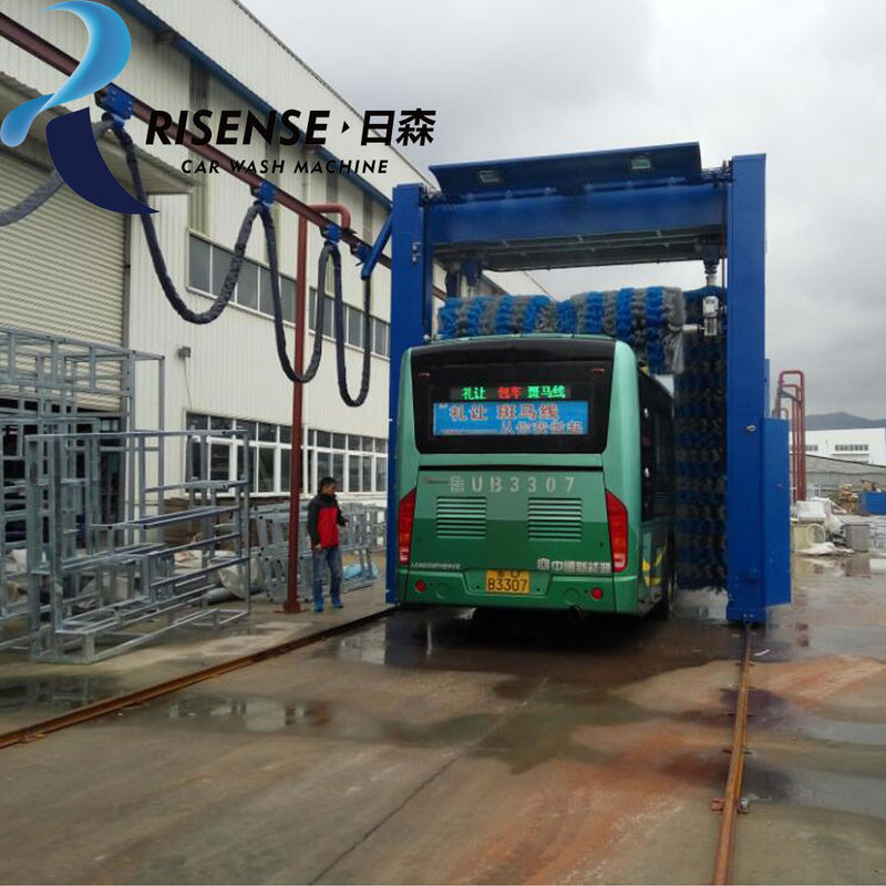 CB-730 Portail de mousse de bus ou de camion usine de lavage avec brosse sèche-air