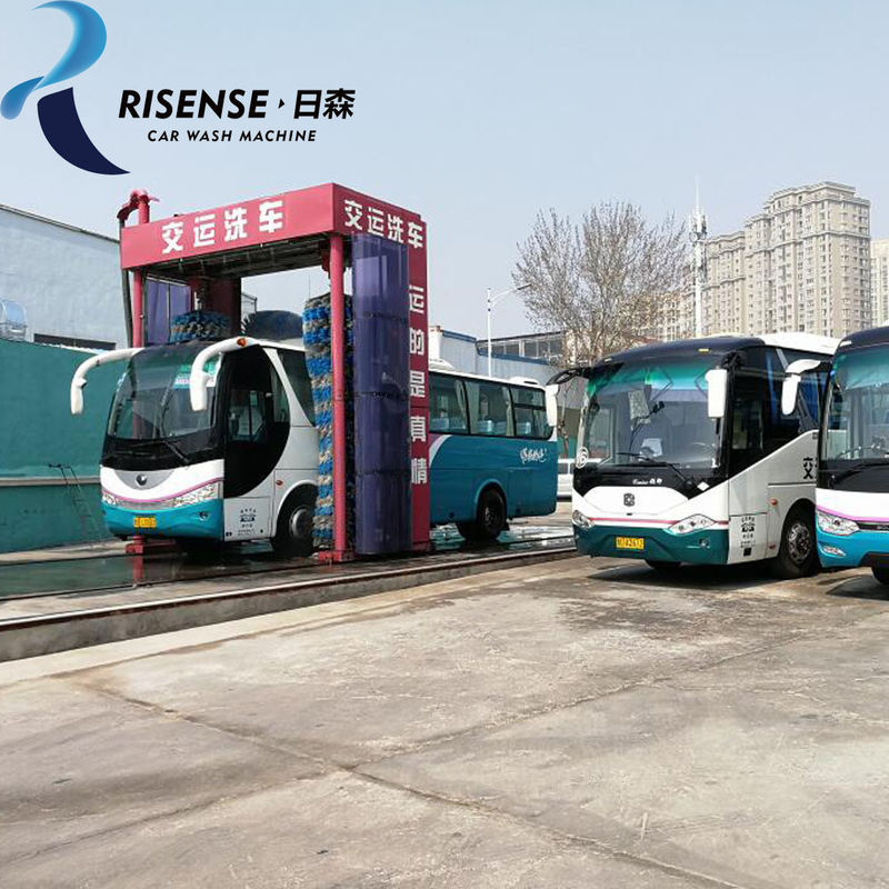 CB-730 Portail de mousse de bus ou de camion usine de lavage avec brosse sèche-air
