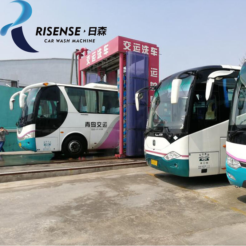 CB-730 Portail de mousse de bus ou de camion usine de lavage avec brosse sèche-air