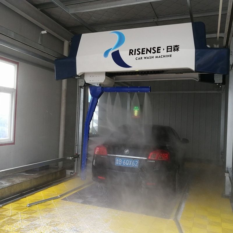 L' acier galvanisé à chaud Risense modèle intelligent avec 120 bar haute pression Robot machine à laver automobile sans contact