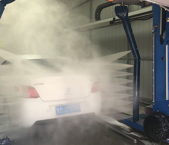 Machine à laver à chaud galvanisée sans contact avec système de séchage à l'air rapide intégré