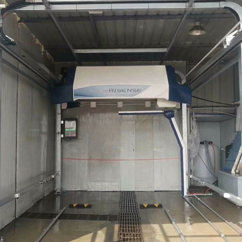 Machine à laver à chaud galvanisée sans contact avec système de séchage à l'air rapide intégré