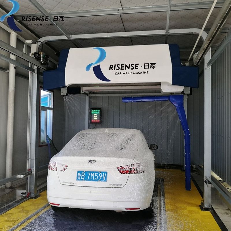 Machine à laver à chaud galvanisée sans contact avec système de séchage à l'air rapide intégré