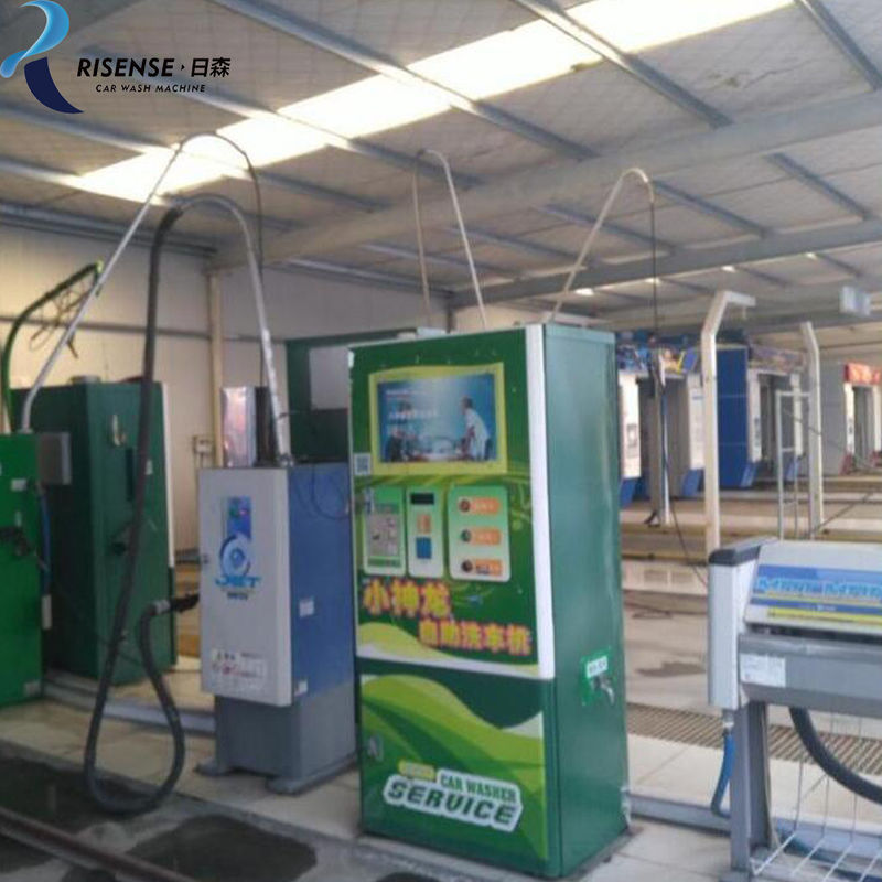 Mise à niveau vers un système de lavage automatique en libre-service 3 en 1 fonctionnant avec des jetons de type fixe