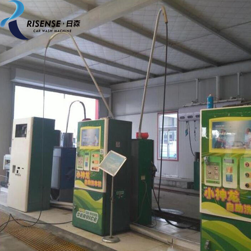 Mise à niveau vers un système de lavage automatique en libre-service 3 en 1 fonctionnant avec des jetons de type fixe