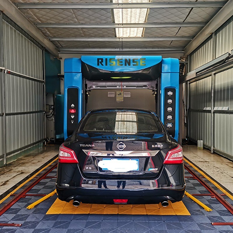 Risense lave-auto sans brosses sans contact avec sèche-air 25 à 60 ml de shampooing par voiture