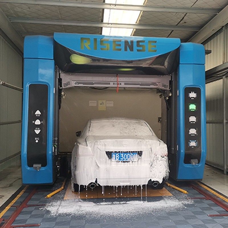 Risense Two Arm 360 lavage automatique automatique de voiture au laser avec sèche-air et shampooing à la lave