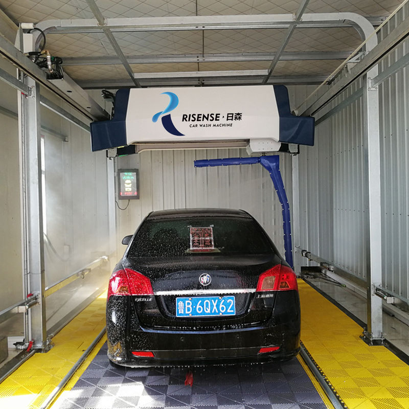 Le lavage laser sans contact à bras unique 360 est la solution idéale pour le lavage de voiture