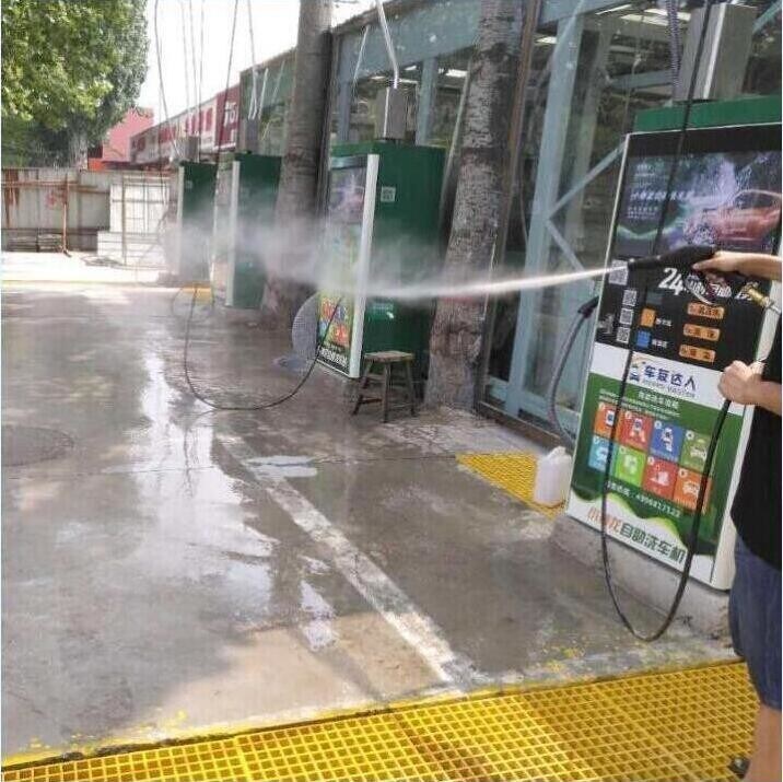 Machine à laver les voitures en acier galvanisé à chaud à phase unique 220V 5,5 kW pour station à pièces