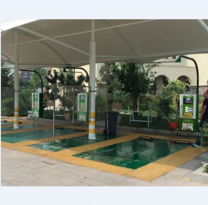 Machine à laver les voitures en acier galvanisé à chaud à phase unique 220V 5,5 kW pour station à pièces